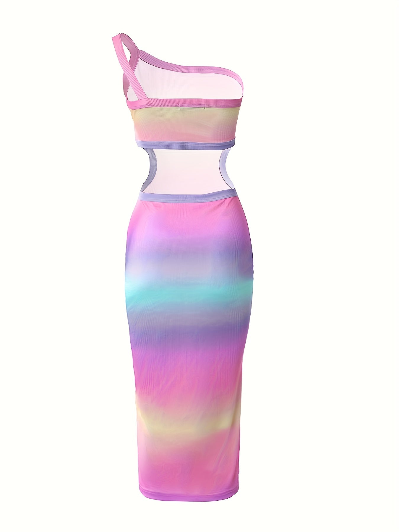 Effortlessly Sexy,Totally You The 2026 Ombre One Shoulder Must Have! ,The Dress Everyone’s Talking About  Ombre Elegance Meets 2026 Glam!, Step Into Confidence