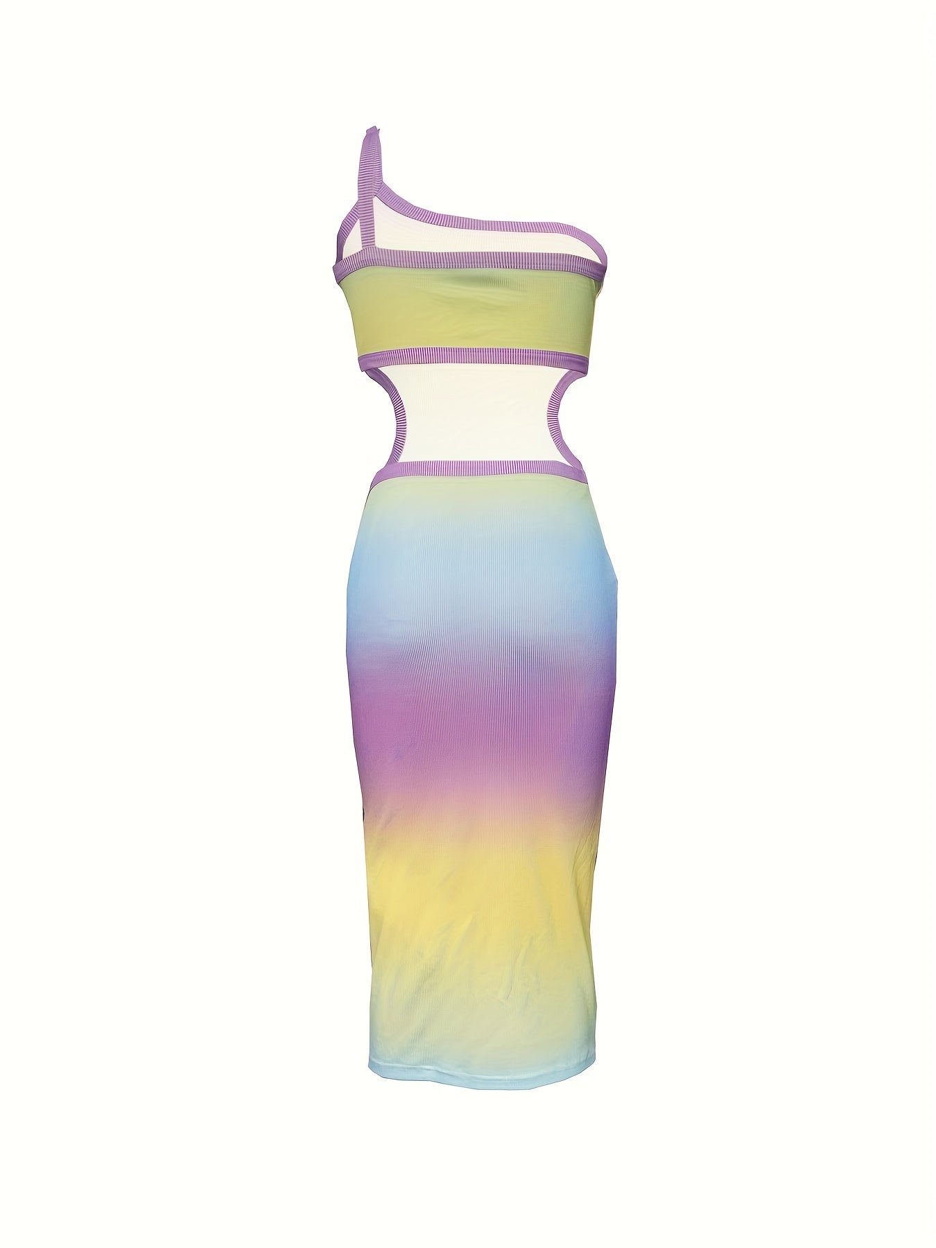 Effortlessly Sexy,Totally You The 2026 Ombre One Shoulder Must Have! ,The Dress Everyone’s Talking About  Ombre Elegance Meets 2026 Glam!, Step Into Confidence